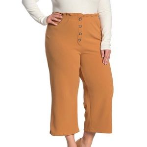 Knit Paperbag Waist Pants